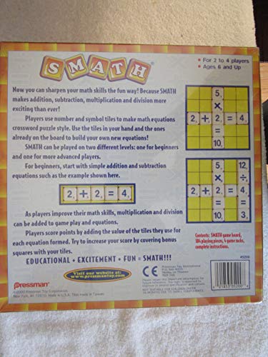 image for Pressman Toys Math Game