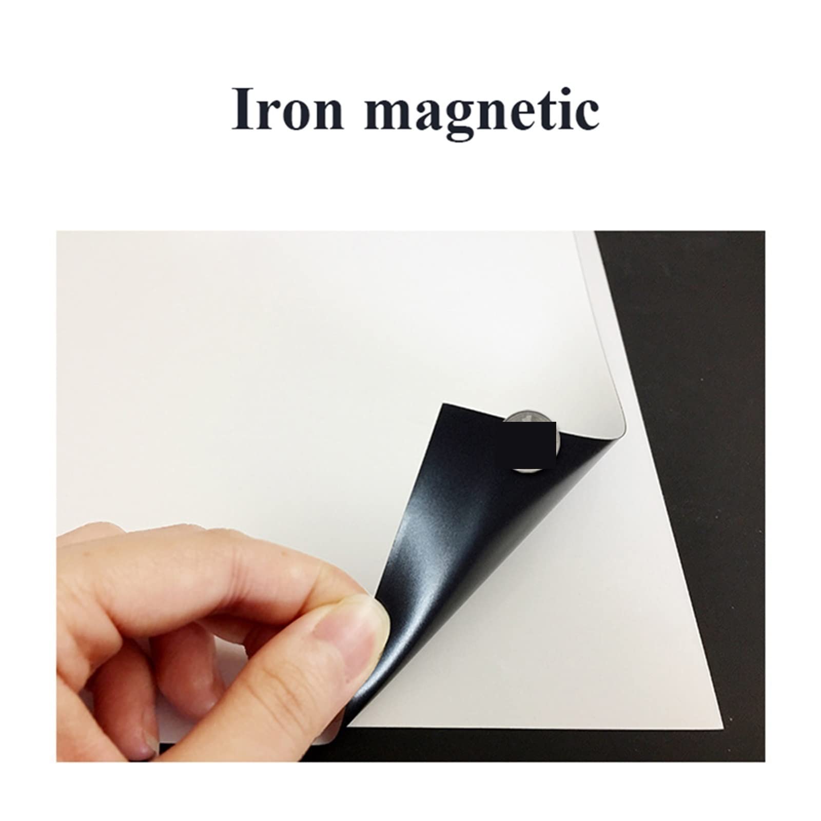 Magnetyczny papier fotograficzny A4 4R pasta magnetyczna druk atramentowy papier fotograficzny błyszczący matowy naklejki Diy magnes na lodówkę Lucky (Color : Glossy A4 10 sheets)