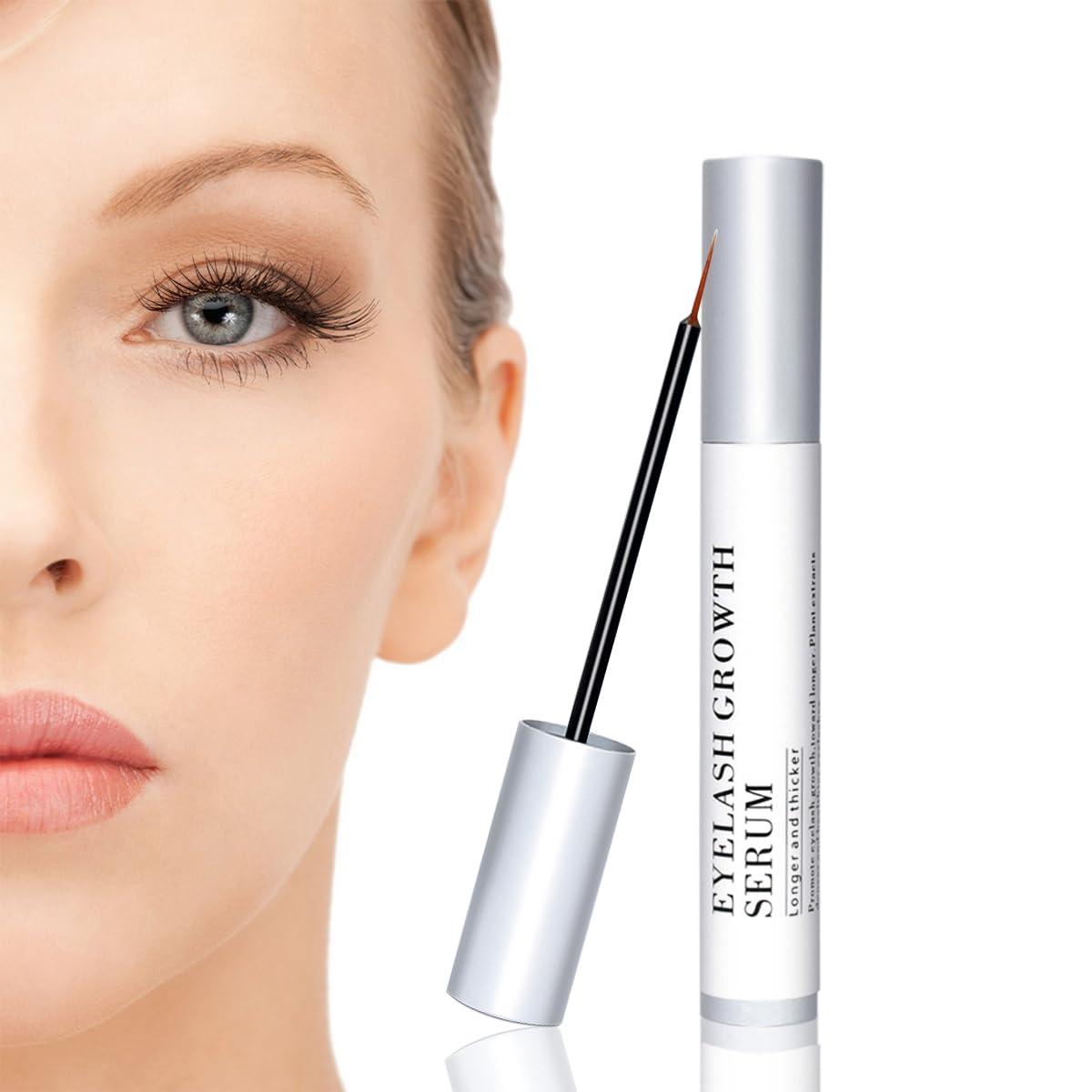 Serum Pestañas,Serum Pestañas Crecimiento,Tratamiento Fortalecedor y Alargador para Pestañas,Potenciador de Pestañas con Ingredientes Naturales(5ml)