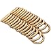 MoMaek 30 Pack Macrame Wooden Rings,Wood Rings Circles Unfinished Wood for Craft, Ring Pendant and Connectors Jewelry Making, 2.75 Inch Diameter (70mm)