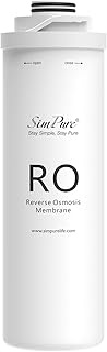 SimPure RO Filter，for T1-400 UV Reverse Osmosis System Replacement Cartridge (Only Applicable to T1-400 UV System), 12 Months Replacement Cartridge (1 Pack)