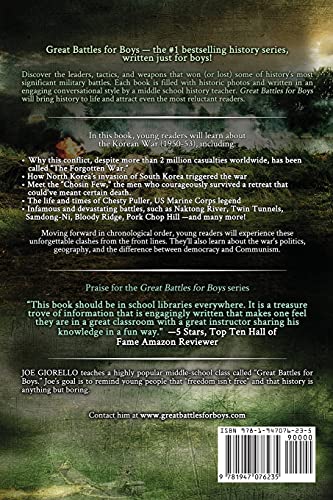 Great Battles For Boys The Korean War #TOP1