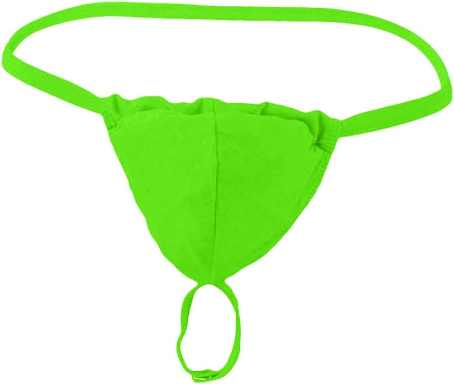 Men's Sexy Novelty Thongs Sretch G-String T-Back Athletic Comfort Breathable Micro Thong Underwear Lingerie Briefs