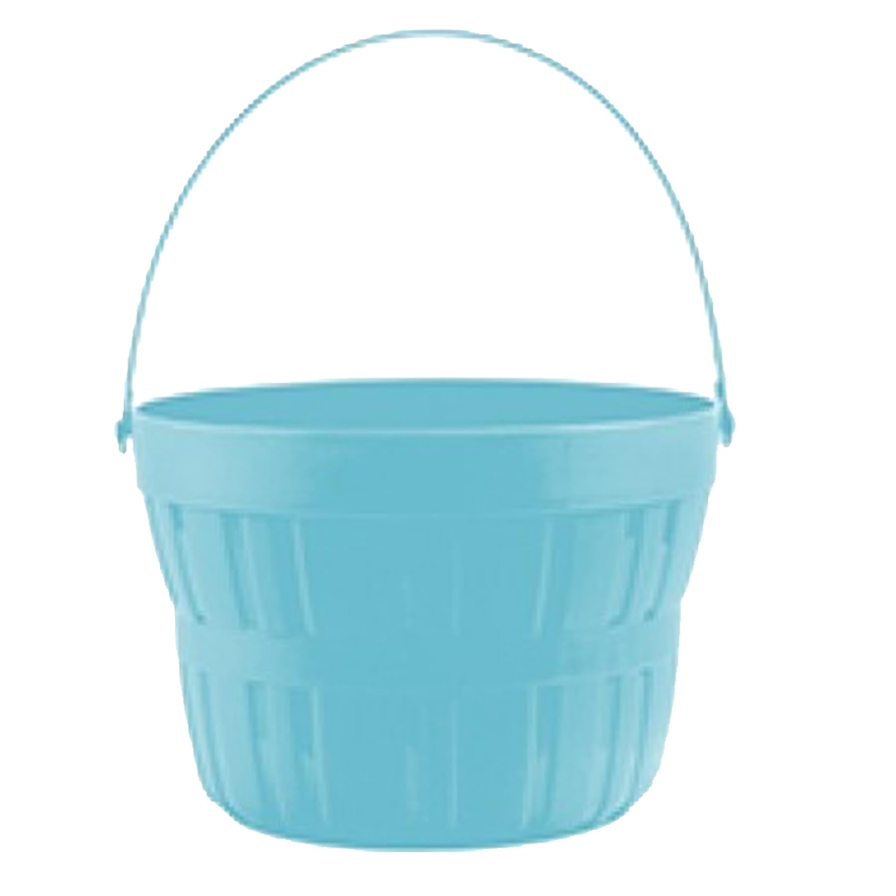 Widdle Gifts Blue 4655 Easter Baskets, Buckets, Accessories - Easter Re-Useable Plastic Treat Bucket Gift Basket Ideal For Egg Hunt (Blue 4655)