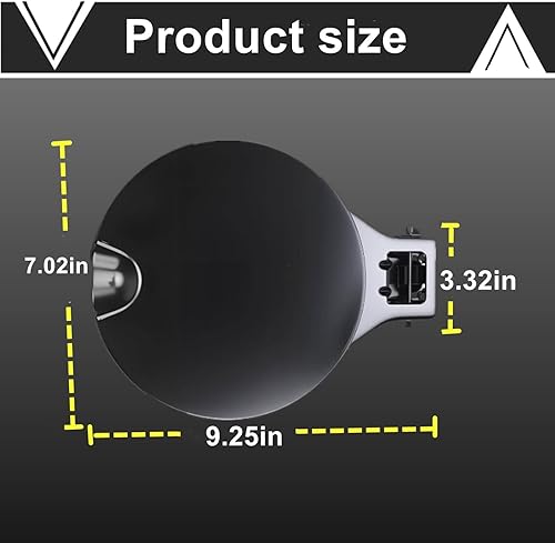 Miniatura 5 de 25871805 Conjunto de tubo de llenado de tanque de combustible con parachoques de puerta, puerta de depósito de combustible para Chevy Silverado 1500