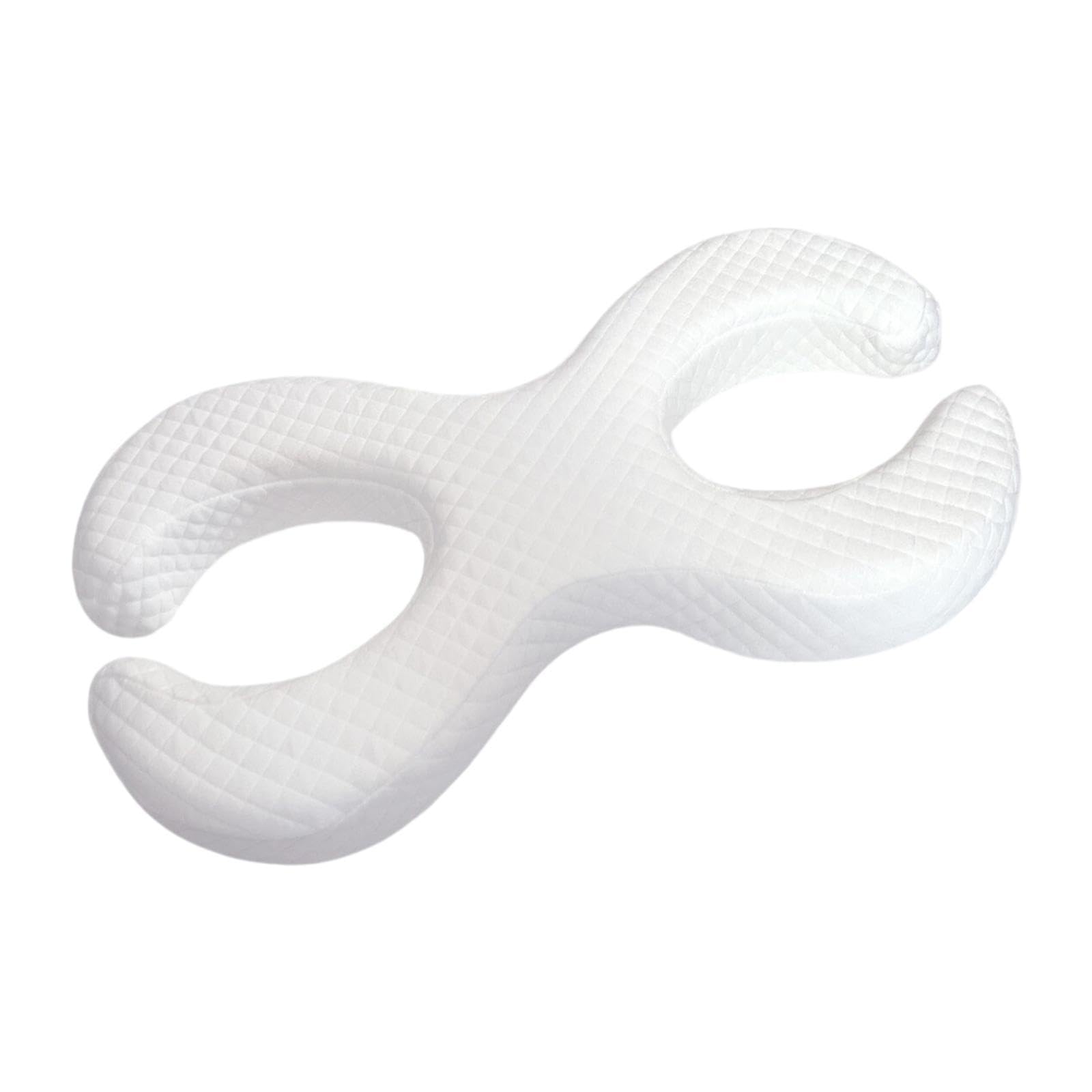 LOOM TREE Napping Pillow Breathable Lightweight Sleep Pillow for Office Bedroom Travel White-image-10