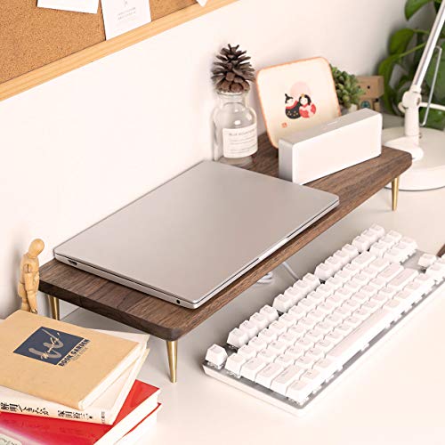 Craft Kitties Monitor Stand Walnut