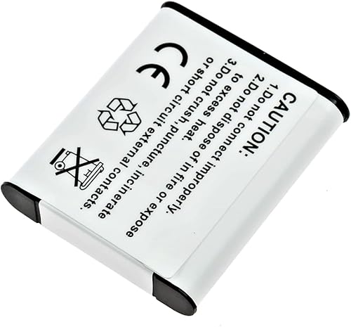 Miniatura 3 de Synergy Digital Baterías para cámara, compatibles con cámara digital Olympus Stylus Tough 8000, (li-ion, 3.7V, 1000 mAh), repuesto para batería