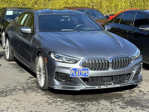 Image of CravenSpeed Platypus License Plate Mount Compatible with BMW 8-Series Coupe /Gran Coupe /Alpina B8 2019-2026 [G14 /G15 /G16 /F91 /F92] | No Drilling | Installs in Seconds | Made in USA
