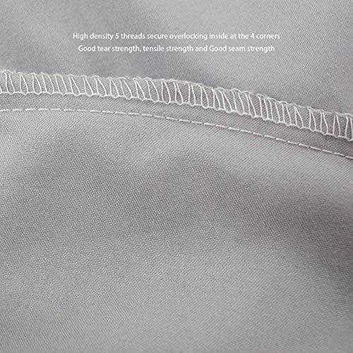 Image of CaSaJa 3-Pack Fitted Crib Sheets Set for Baby Boys, Extra Soft Breathable 9 inch Deep Mattress Sheet for Standard Toddler Bed 28x52, Cozy Washable Microfiber Nursery Sheets, 2 Navy Blue /1 Charcoal Gray