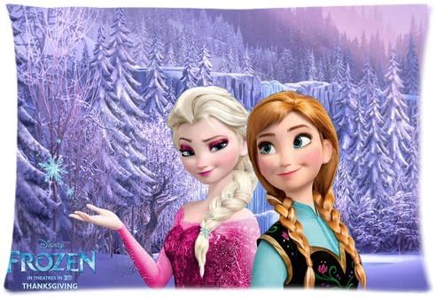 Pandora Star Hot 3D Movie Frozen Custom Zippered Pillow Case Cover 20x30 (one side print)