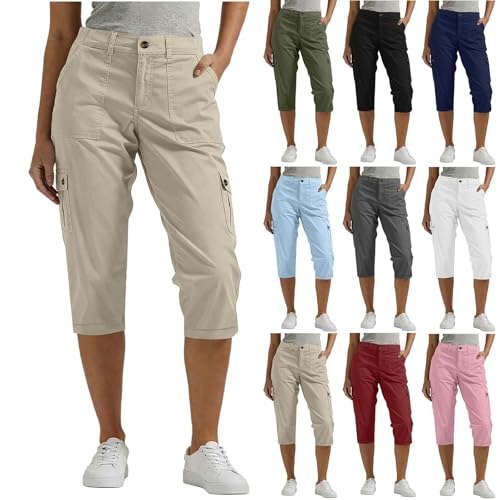 Descubre los pantalones cargo capri perfectos para el verano. Son ligeros y transpirables, ideales para senderismo y actividades al aire libre. Disfruta de múltiples bolsillos funcionales y un ajuste cómodo con cremallera frontal. ¡El estilo que necesitas para tus aventuras!