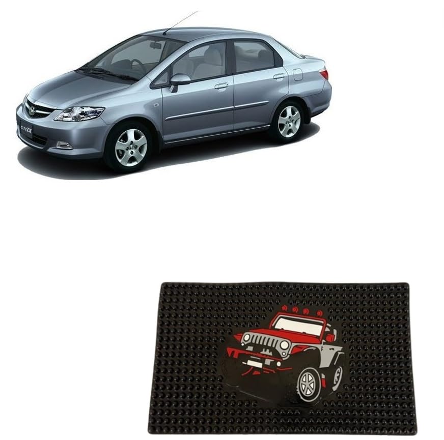 INTERIOR TREND VISION 8冊セット [2008-2016] Arneja Anti-Slip Car Dashboard Mat for Honda City ZX (Color: Black