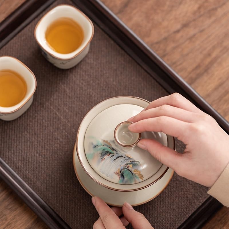 青と白の陶器 蓋付きボウル Amazon | 大きな青と白の磁器の蓋付きボウル - カンフーティー