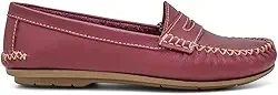 Mocassim Feminino Sapato Confortável Couro Legítimo Anti Stress