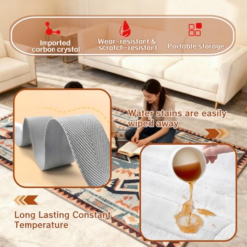 Calefactor Eléctrico Tipo Alfombra Cerámico 120V miniatura 7