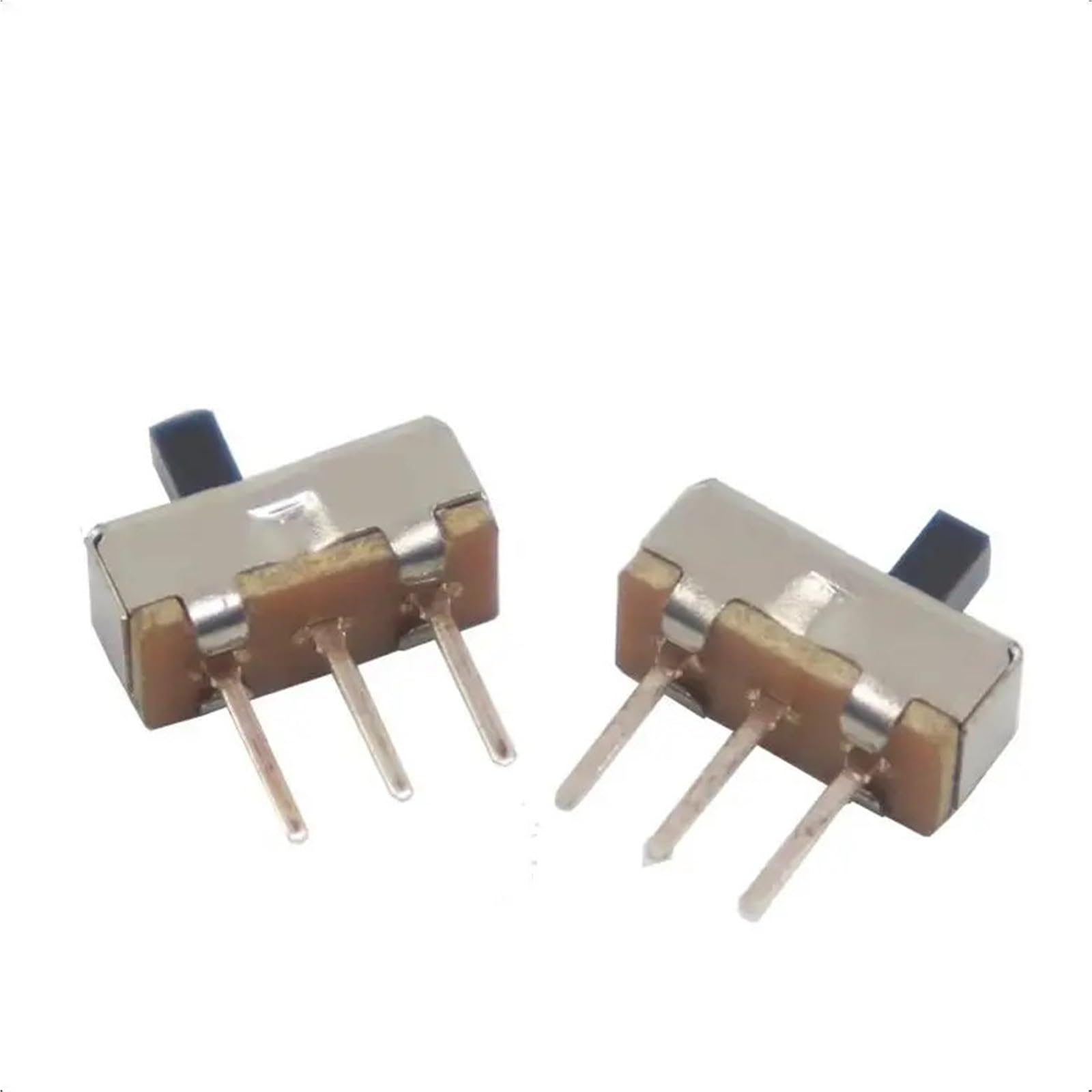 Interruttore a bilanciere, Manopola alta Vert Micro Mini Interruttore a levetta on-off a scorrimento 3 pin 1P2T 2Pos Maniglia mm 10/30/50 pezzi