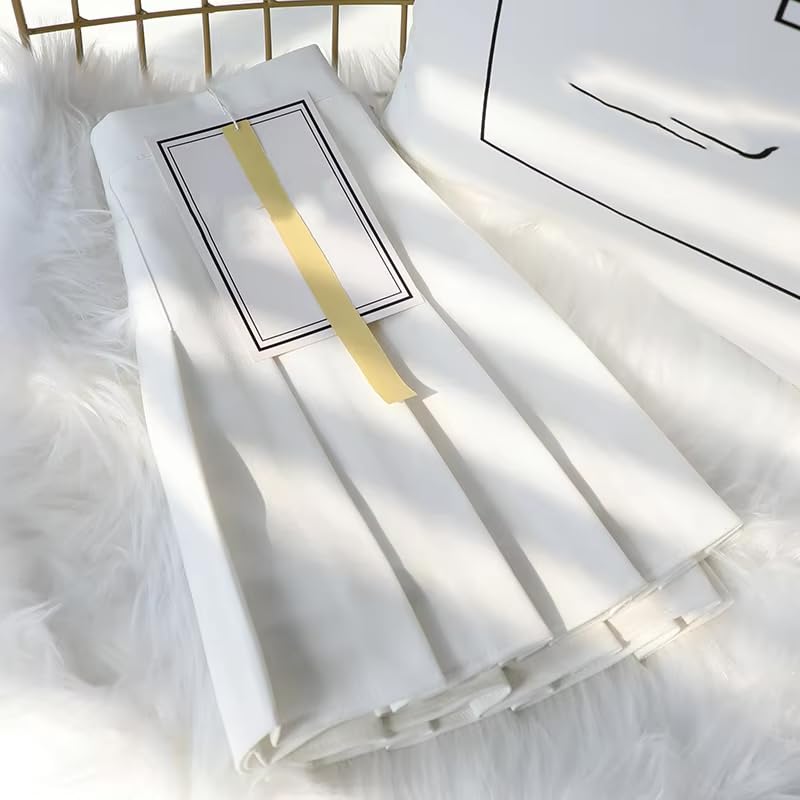 Lady's Skirts Tie Waist Chiffon Straight Skirt for Women2