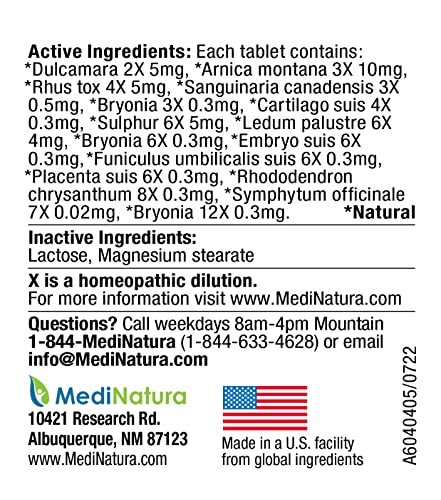 Medinatura Plant-Powered Pet Pain Relief Bundle T-Relief Pet Pain Tablets (90) + T-Relief Pet Arthritis (90) 12 Plant-Based Homeopathic Pain Relievers With Arnica - Support For Muscles, Joints + Hips #TOP2