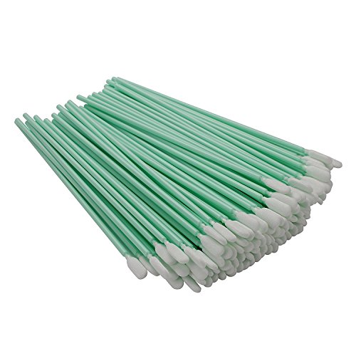 LOVEDAY 100PCS 6,3 Polyester Reinigung Tupfer Sticks Für Lösungsmittel Format Tintenstrahldrucker Roland Optische Ausrüstung