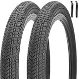 2 Pack 12' Bike Tires 12x2.125(57-203) Compatible with 12x1.95 12 x 2.10 12 x 2.125 12 x 2.15 Bicycle Tires Most Kids Bike Tires