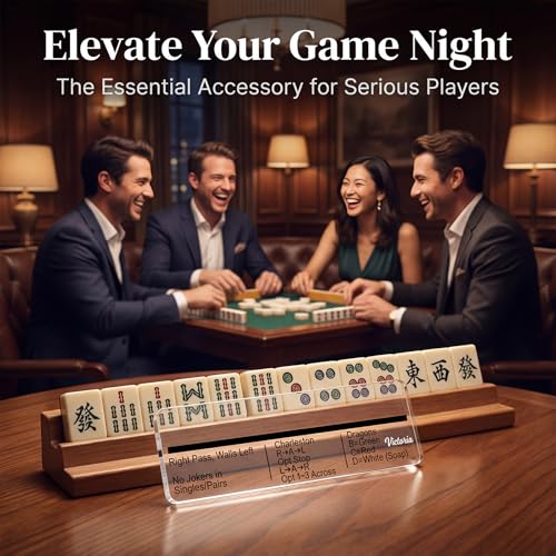 Lector personalizado de líneas Mahjong acrílico miniatura 7