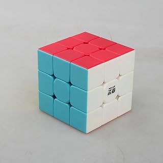 3x3 Speed Cube QiYi Toys Stickerless 3x3x3 Warrior W Magic Cube Puzzles