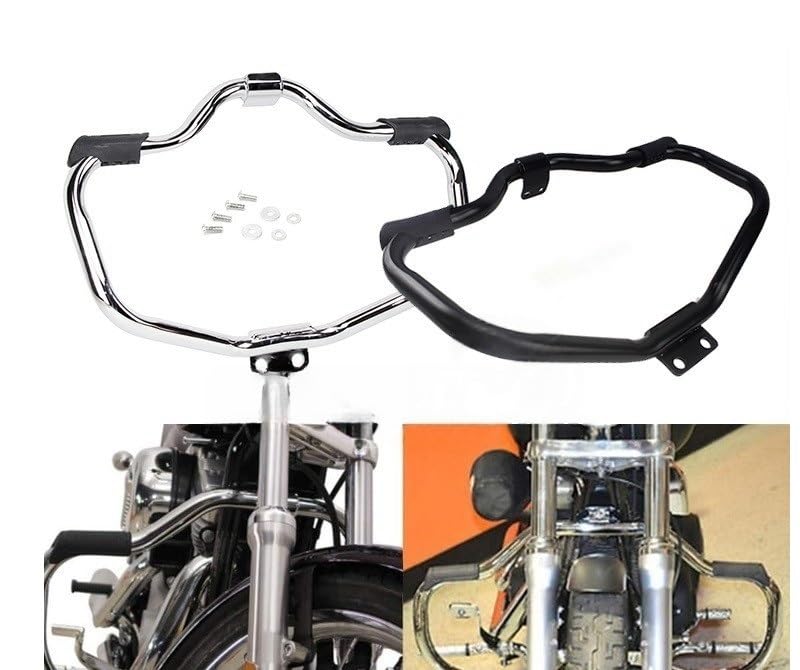 Crash bar pour Sportster 1200 883 protection pare-chocs moteur noir - 2