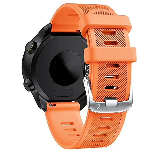 [NWHKQSHSZ] 20mm Silicone Watchband Strap For Vivoactive 3 Sport Wristband For Forerunner 645 245 245M 158 S40 Venu Watch