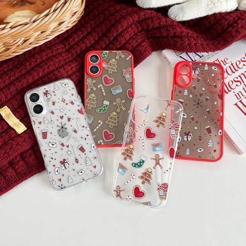 Coque iPhone 16 cadeau de Noël coque silicone protection rigide 6.1" - 5