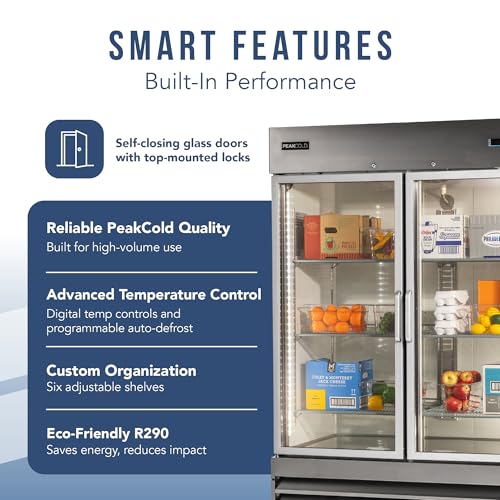 True commercial refrigerator reach-in