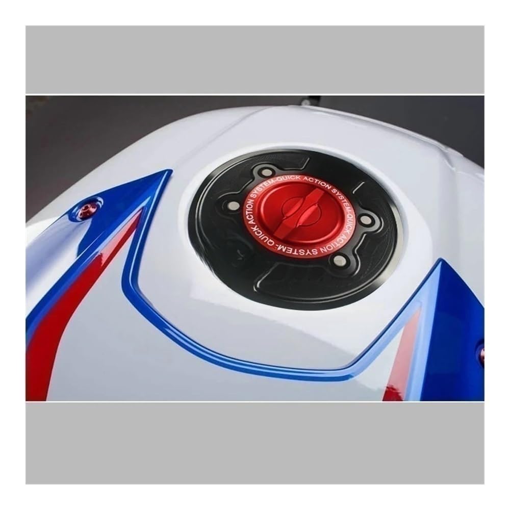 Tappi Serbatoio Carburante Per Moto Senza Chiave A Sgancio Rapido Copertura Gas Per b&mw S1000RR S1000R HP4 M1000RR M Power R1200GS R1200 tappo serbatoio moto