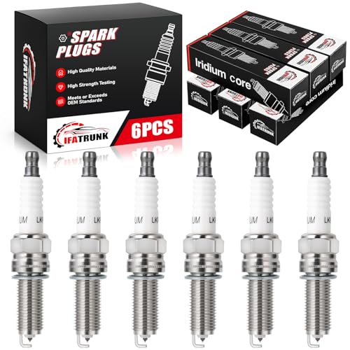 Iridium Spark Plugs 6 Pack XP5701 Compatible with Chrysler 2...