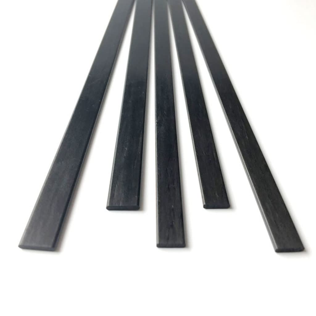 2 sztuki 3K, arkusze z włókna węglowego o wysokiej twardości, kompozytowe, do samodzielnego montażu dronów(2x12x500mm)
