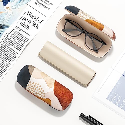 Image of Eyeglasses Case, Hard Shell Protective Case for Glasses, Unisex for Women Men