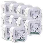 Luminea – Luminea Home Control Rollladensteuerung: 10er-Set WLAN-Unter