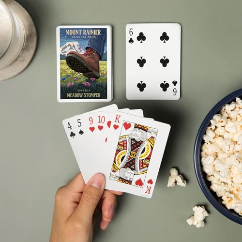 Baraja Poker Mount Rainier Washington 52 Cartas miniatura 2