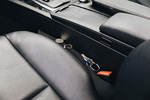 Image of TeKX Car Seat Gap Filler (2 Pack) Neoprene Cotton Universal Fit Seat Organizer, Car Essential Seat Gap Cover