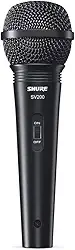 Shure SV200 Microfone de Mão Dinâmico Cardióide para Voz
