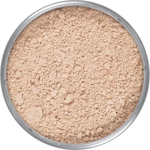 Kryolan Polvere trasparente 50 g Colore: TL 9 – Polvere di fissaggio opaca per fondazioni crema e fluido per un trucco duraturo e impeccabile