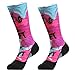 BB BANBROKEN Calcetines deportivos (1 PAR) Estabilidad en pie Fitness, compresión para Gimnasio, Crossfit, Running, Halterofilia, Ciclismo, Padel - Hombre, Mujer -Unisex (2unds) (PURPLE, S)
