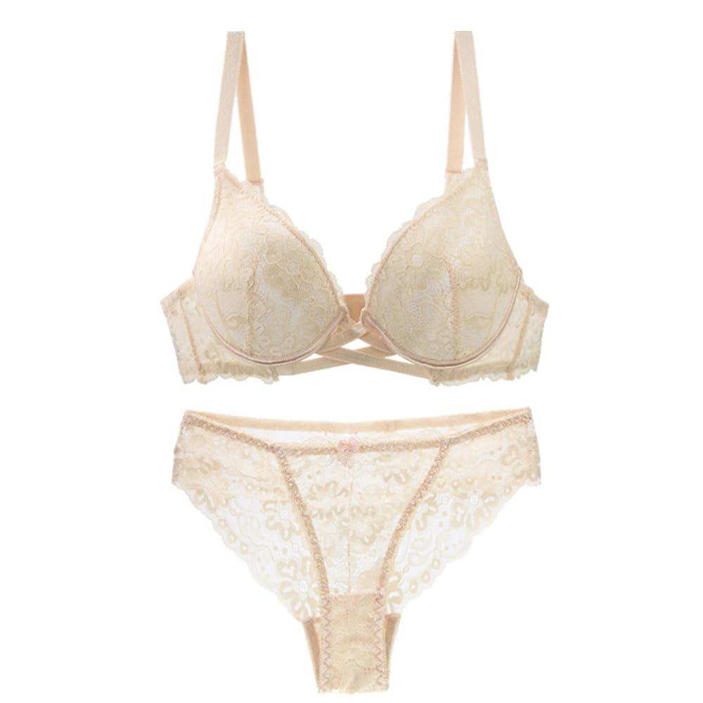 Lace Embroidery Bridal Honeymoon Set for Women 32B - 38B-image-46