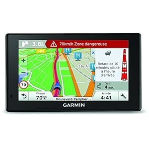 Garmin DriveSmart 50 LM – GPS Auto – 5 Pouces – Cartes 24 Pays gratuites à Vie – Cartes et Trafic gratuits à Vie…