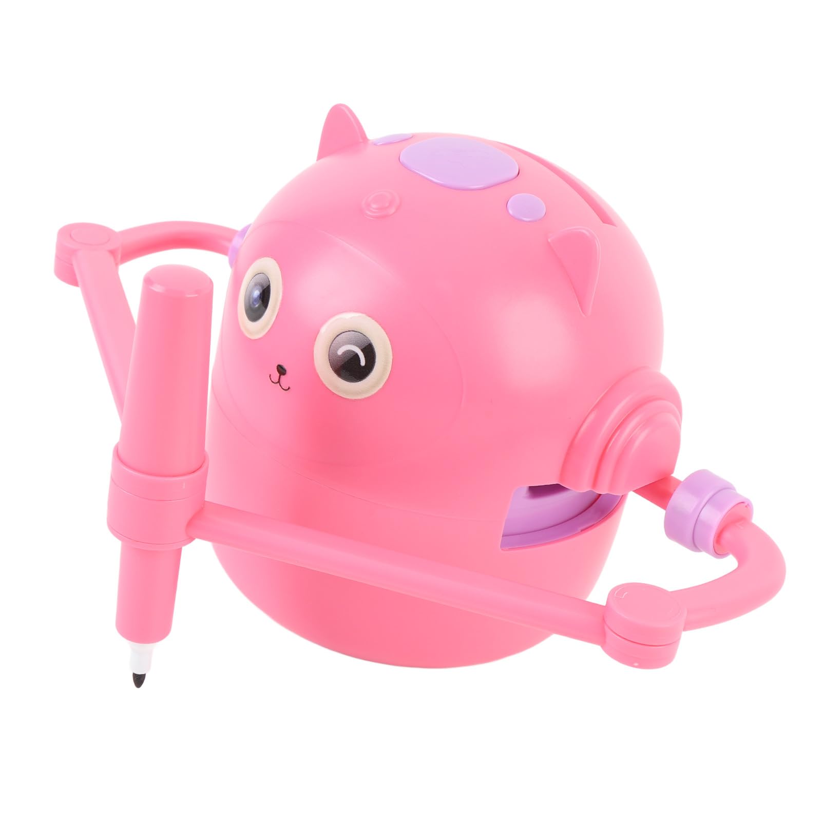 Yctze Robot de Dibujo Inteligente para Niños de 8 a 12 Años, Juguete Educativo de Pintura con 12 Bolígrafos de Acuarela y 100 Tarjetas de Palabras de Aprendizaje, Ideal para la Coordinación Ojo-Mano
