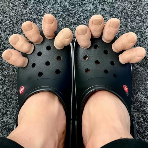 Funny Shoe Charm Big Toe Design Novelty Decoration Accessory -1.18 L x 0.79 W StyleA