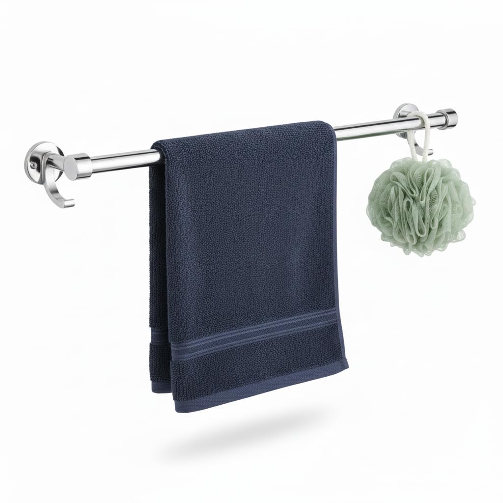 Stainless Steel Wall Mounted Towel Rod -6