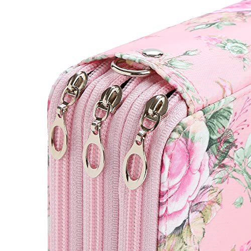 Image of 72 Slots Pencil Case Organizer w /Removal Handle Strap