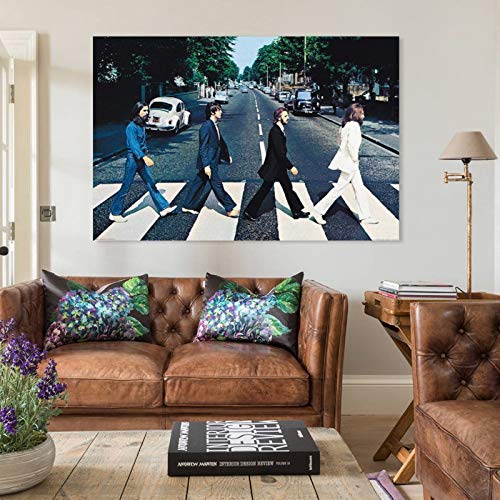 tongton The Beatles – Impression sur toile polychromatique et décoration murale pour chambre de famille moderne 50 x 75… - Les Beatles, Paul McCartney, John Lennon, RIngo Starr, George Harrison tongton The Beatles – Impression sur toile polychromatique et décoration murale pour chambre de famille moderne 50 x 75… – Image 6