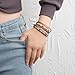 Rantanto Boho Braided Leather Wrap Bracelet Trendy Layered Cuff Bracelets Bohemian Stackable Fashion Bracelet Jewelry For Women (Boho Brown)