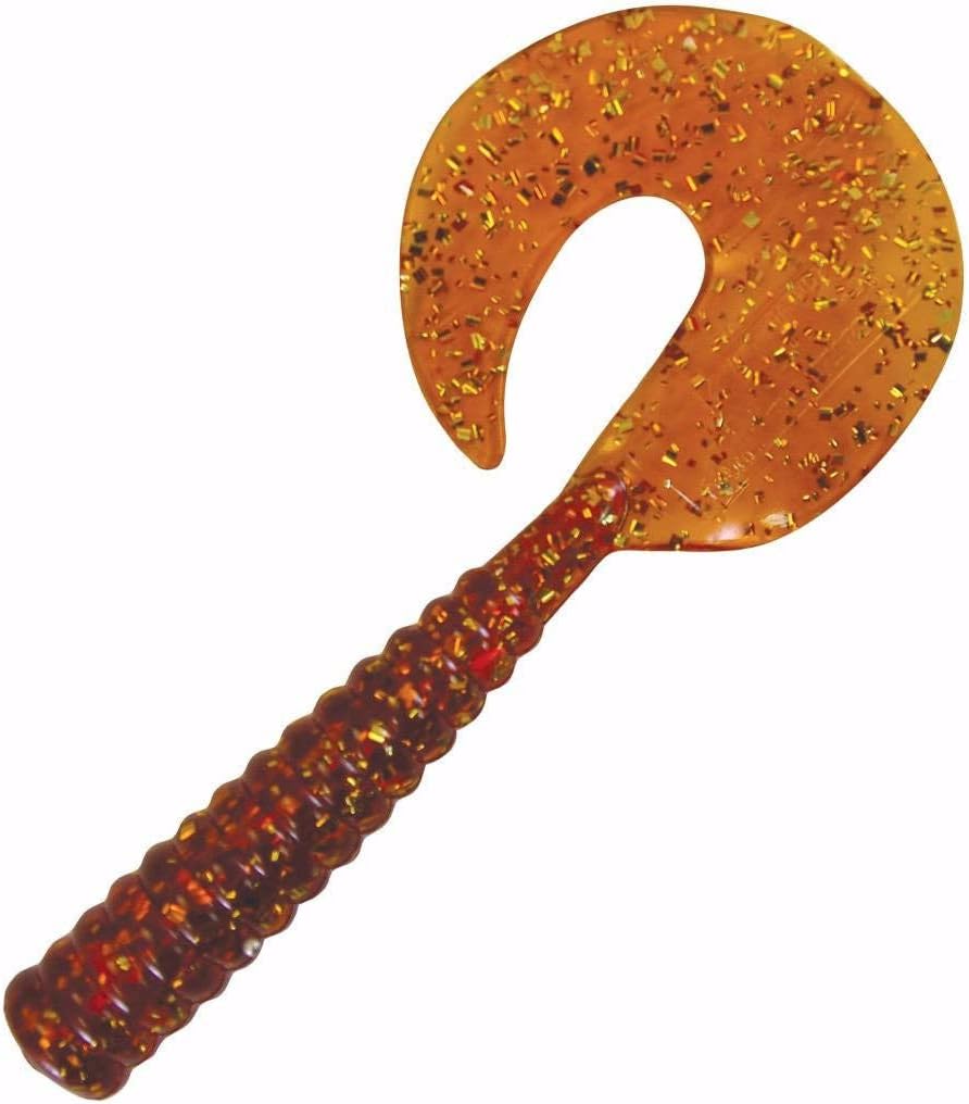 Kalin's 8M10-655 Octogambo Grub Fishing Bait, Rootbeer, 8"